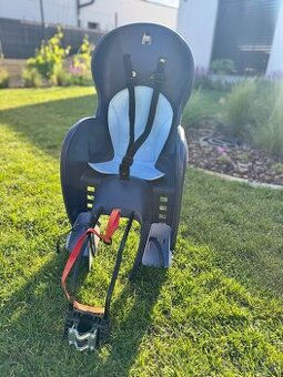 Detská sedačka na bicykel: zadná