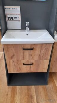 Závesná skrinka s umývadlom - 2 zostavy