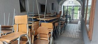 Školské lavice a stoličky