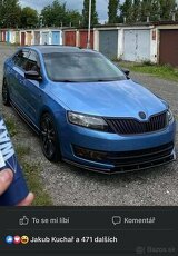Podspoiler skoda rapid - 1