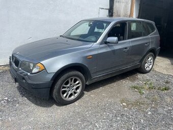 Bmw X3 e83 2x sada alu disky 235 55 17 a 225/60 r17
