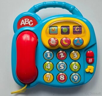 Telefon hudobná hračka