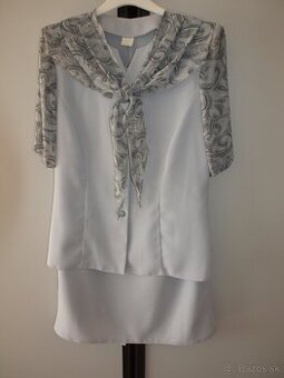 Predám kostým sivej farby