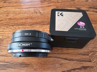 Adaptér K&F Concept PK - NIK Z (Pentax K na Nikon Z)