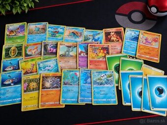 Pokémon karty – 30 ks ORIGINÁL – 10 €