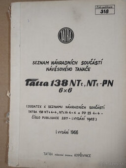 Tatra 138 6x6 NT katalog ND-rarita.