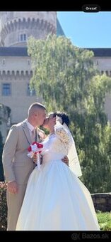 Predám nádherne svadobné saty
