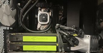 Predám 2x Nvidia Tesla P40 24GB + chladenie