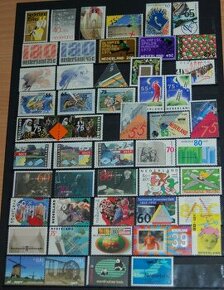 Poštové známky - Holandsko - čisté