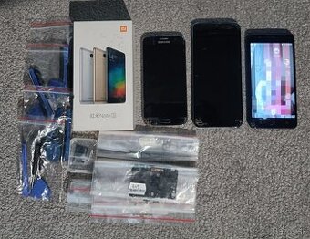 Lot mobilných telefónov/náradia/príslušenstva/dielov