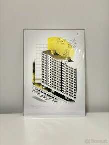 Grafika Čierne diery: Petržalka Dvory - Jozef Glaba