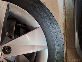 Kupim 1 ks R15 Dunlop 195/55R15,1ks Hankook 195/55R15 letn