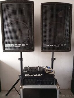 Kompletná aparatúra 2x500W RMS