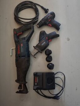 Bosch aku Vrtačka+chvostove píly