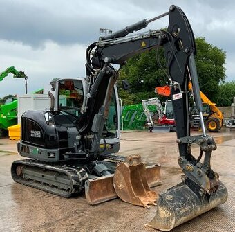 bager Wacker Neuson ET 65Takeuchi Kubota trojité rameno 2021