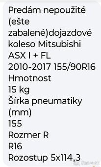 Koleso -rezerva - 1