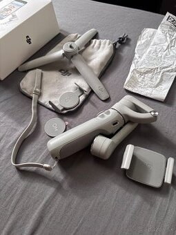DJI OM 5 stabilizátor + DJI OM Fill Light