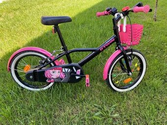 Predám detský bicykel B’TWIN SPY HERO GIRL 500 16”