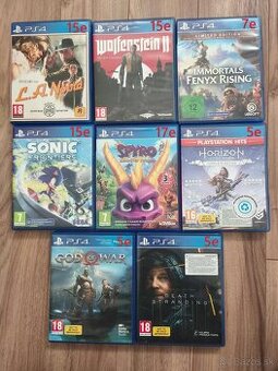 Hry na PS4