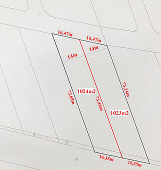 Pozemok na výstavbu RD v obci Svinia