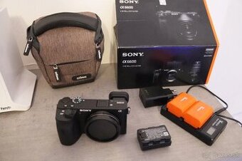 Sony a6600 + príslušenstvo