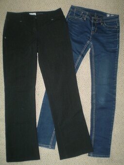 Dámske nohavice + rifle vel. L /6ks./