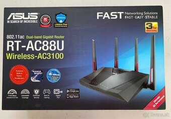 WiFi router: ASUS RT-AC88U AC3100