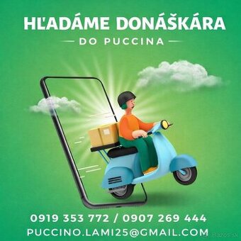 HĽADÁME DONÁŠKARA DO PUCCINA