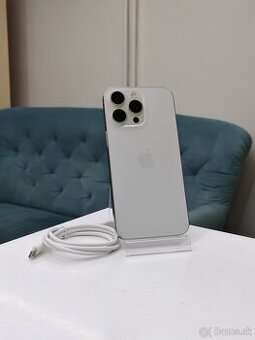 iPhone 15 Pro Max 512GB White Titanium | ZÁRUKA 24M
