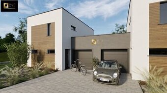 Novostavba - dvojpodlažný rodinný dvojdom ROZHANOVCE