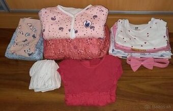 Balík dievčenského oblečenia, veľkosť 80