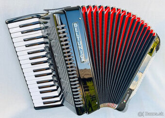 Nový akordeón Beltunica Vivaldi- DE LUXE 96 basový- krásny z