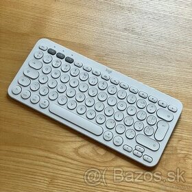 Logitech K380 klávesnica biela bezdrôtová - 1