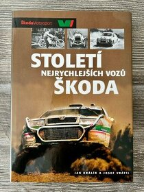 Nová kniha 100 let závodních a soutěžních vozů Škoda