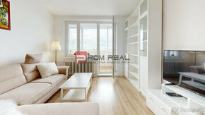 2 izbový svetlý byt s perfektným výhľadom - presklená loggia