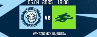 Vstupenky na HK Nitra vs Vlci Žilina