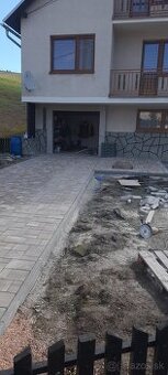 BAUER - MURAR ŠALOVAČ Pokládka zamkovej dlažby