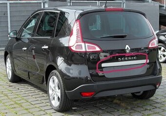 Lišta hrany Kufra Renault Scenic 3, chrómová