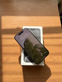 iPhone 15 Pro 256 GB – ako nový, ešte v záruke