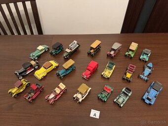 Matchbox ( bez krabičiek - vystavované ) ZNÍŽENÁ CENA