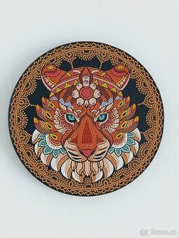Mandala obraz z diamantov( hotový )
