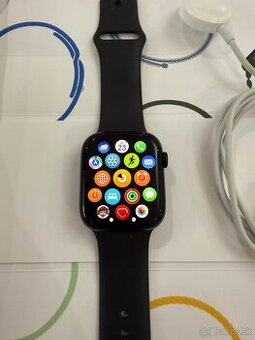 Apple watch séria 7 , 45mm - midnight