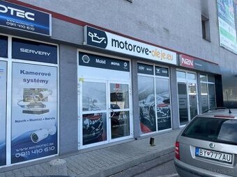Obchodné priestory o výmere 64m2
