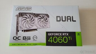 ASUS DUAL RTX 4060 TI O8G WHITE