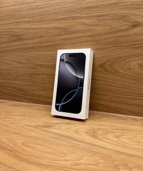 iPhone 16 Pro 256GB White Titanium - nový, nerozbalený