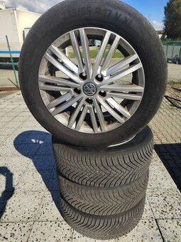Alu disky 5x120 s pneu 235/55 R17
