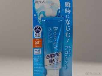 Bioré SPF - na vodnej báze, nie olejovej