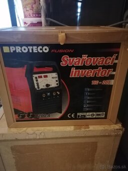 invertorová TIG zváračka Proteco Fusion TIG-200