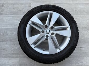 R17 ORIG.ZIMNÍ KOLA ŠKODA SUPERB 215/55/17