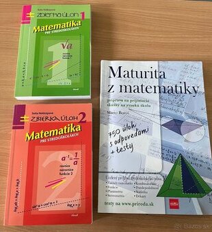 Učebnica a zbierky úloh z matematiky